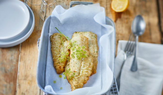 Filets de colin d'Alaska façon meunière MSC